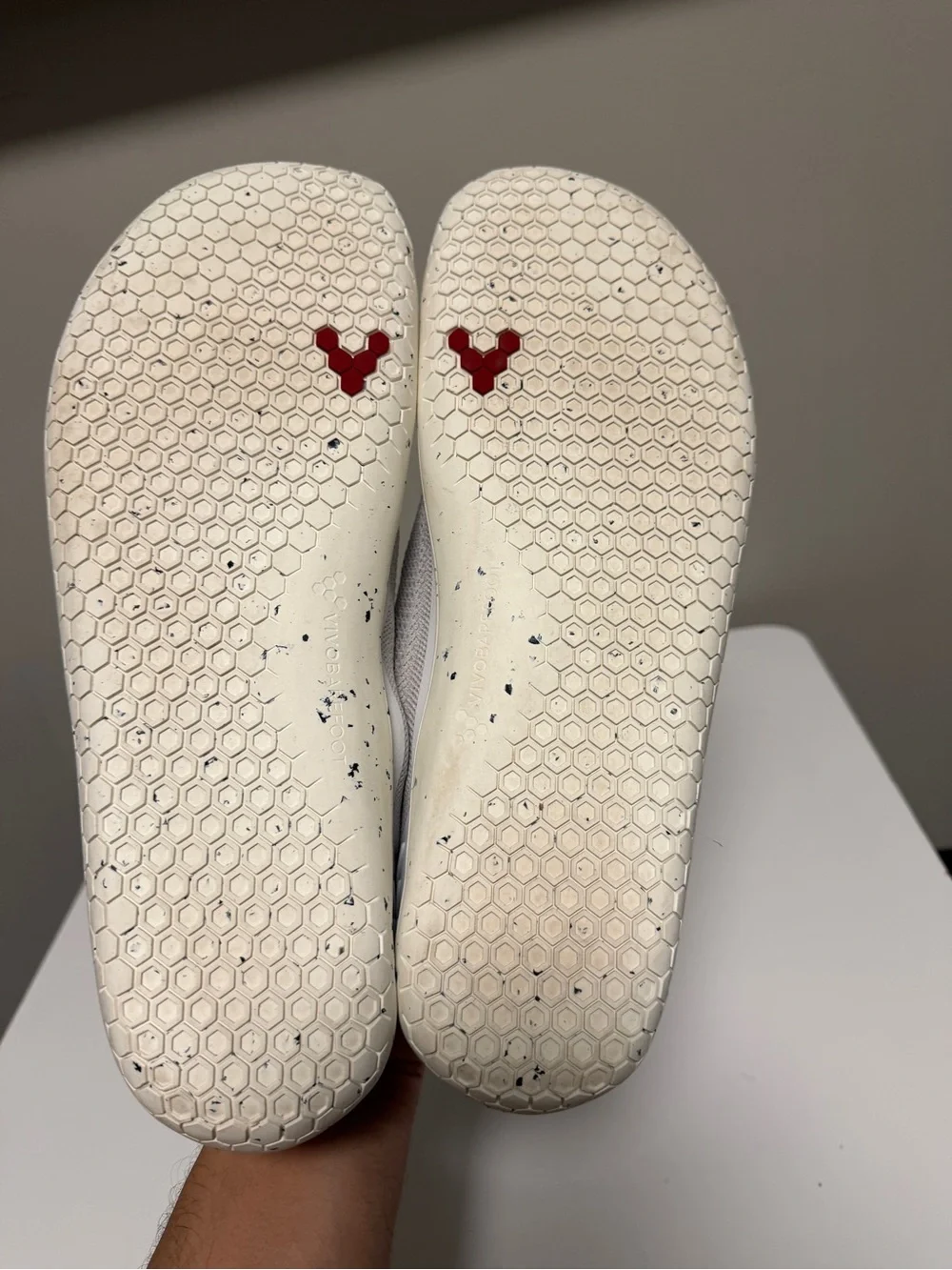Vivobarefoot Geo Racer Knit Moonstone Barefoot Shoes Men’s EU 48 US 14